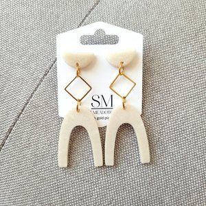 Hypo-allergenic earrings with 14k back - new with tags